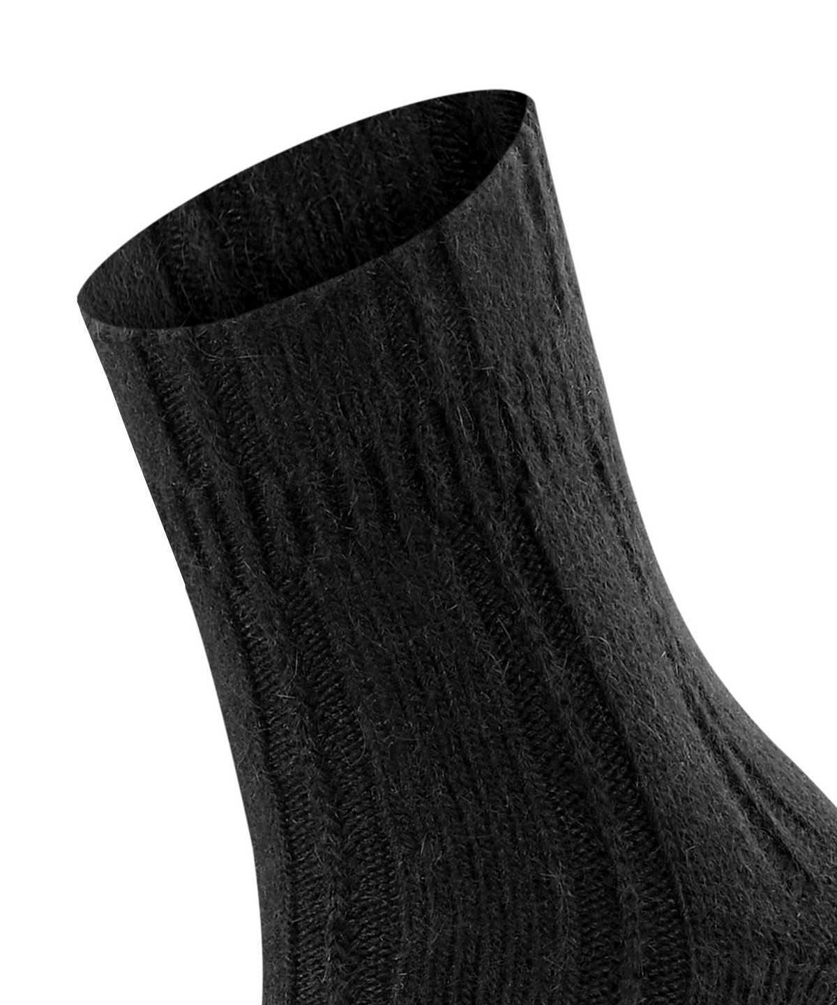 Women Falke Bedsock House socks Socks Black | SWUQIP512