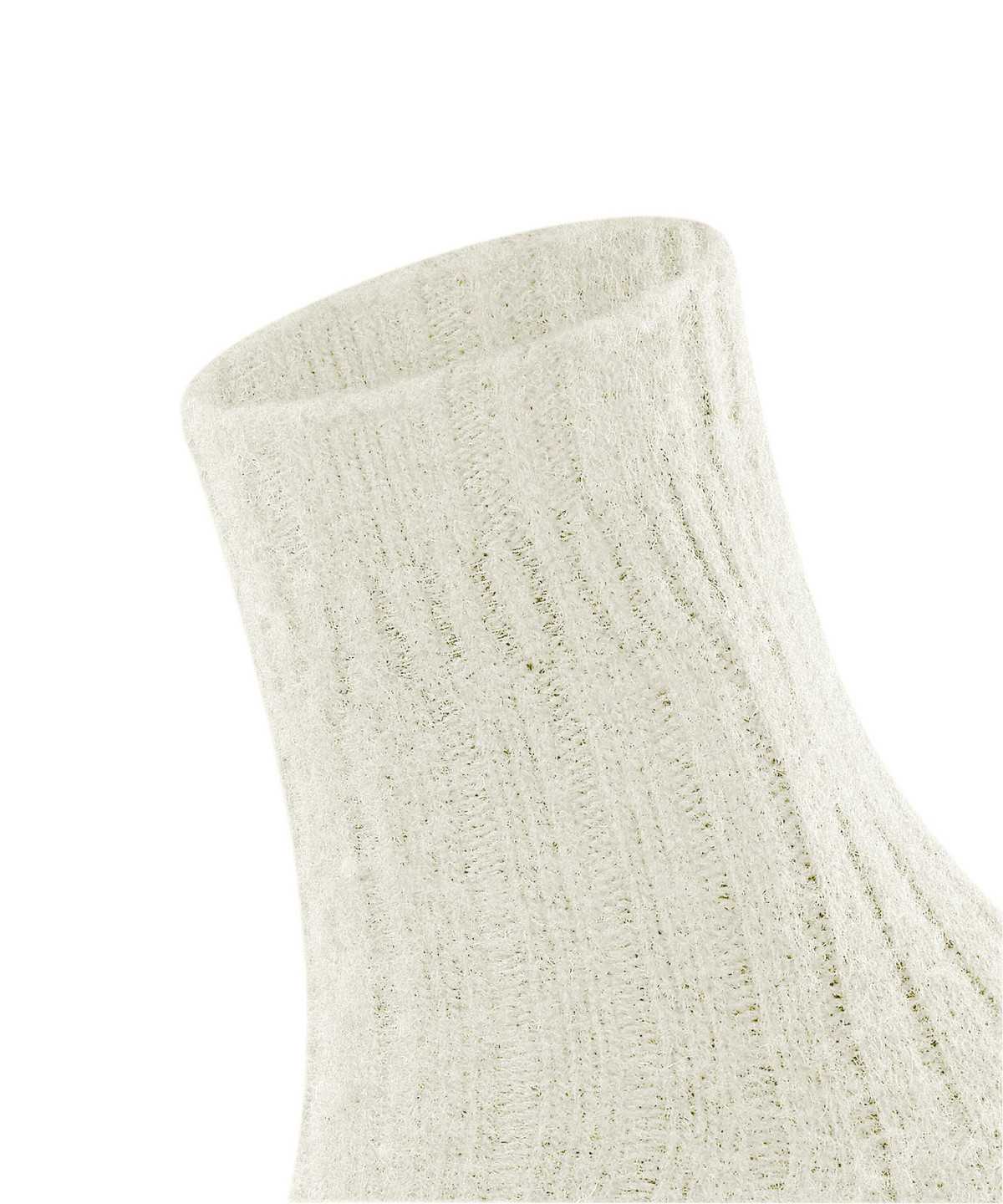 Women Falke Bedsock Rib House socks Socks White | ANCGFB921