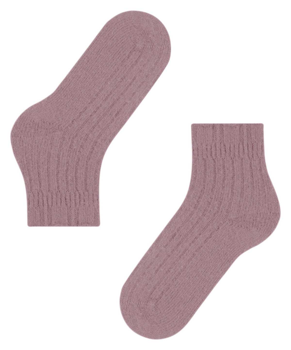 Women Falke Bedsock Rib House socks Socks Red | OAXWZG925