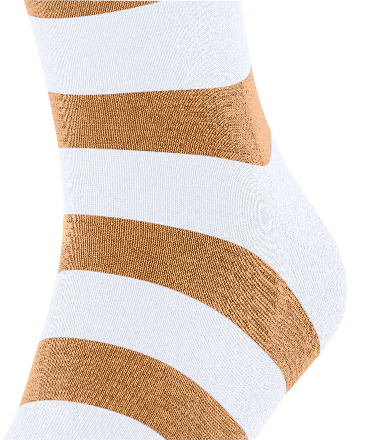 Women Falke Block Stripe Socks Socks White | AMBQPH841