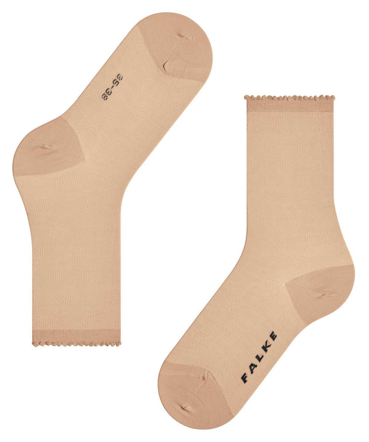 Women Falke Bold Dot Socks Socks Brown | TCHSOQ523