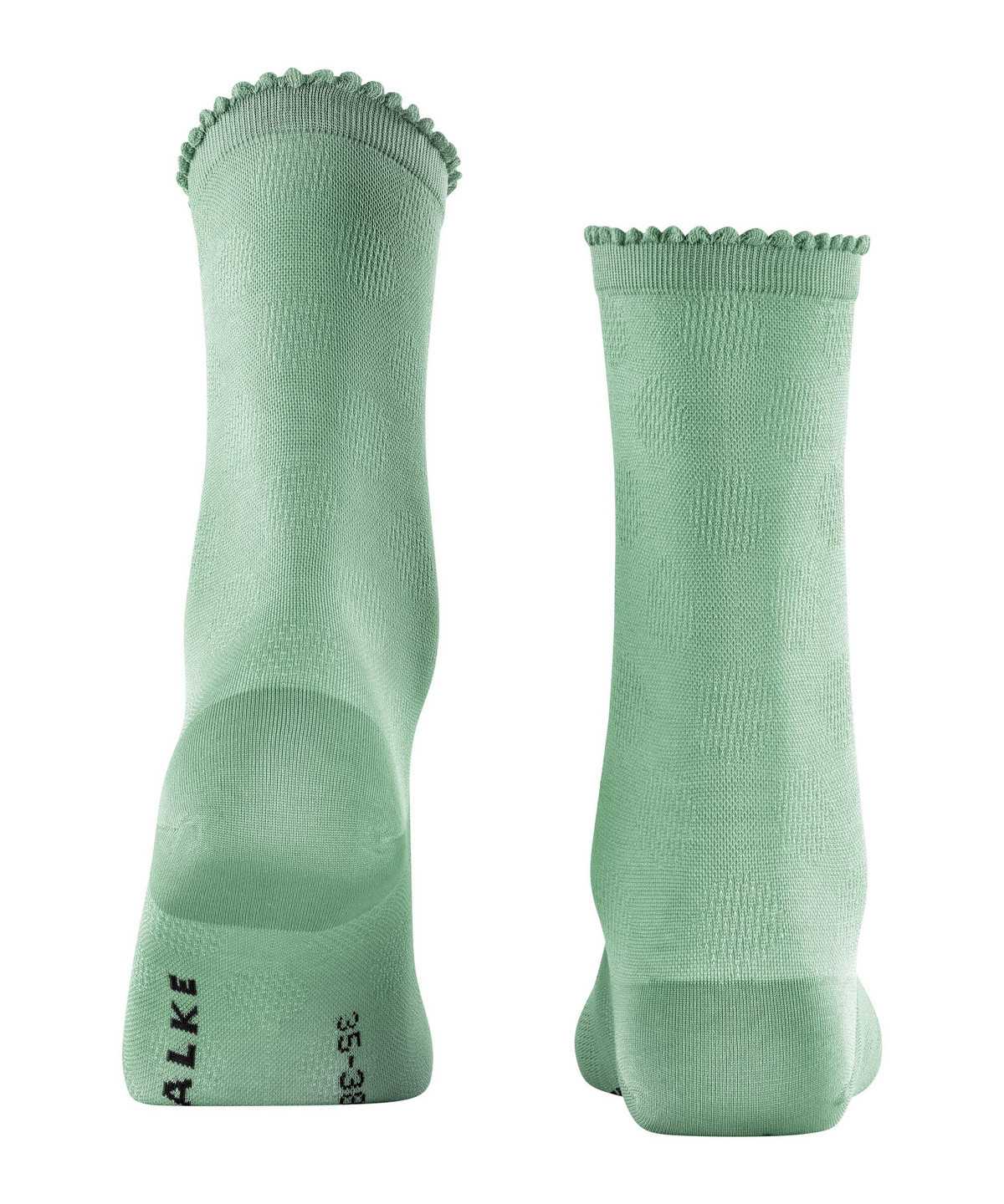 Women Falke Bold Dot Socks Socks Green | UXWPBO387