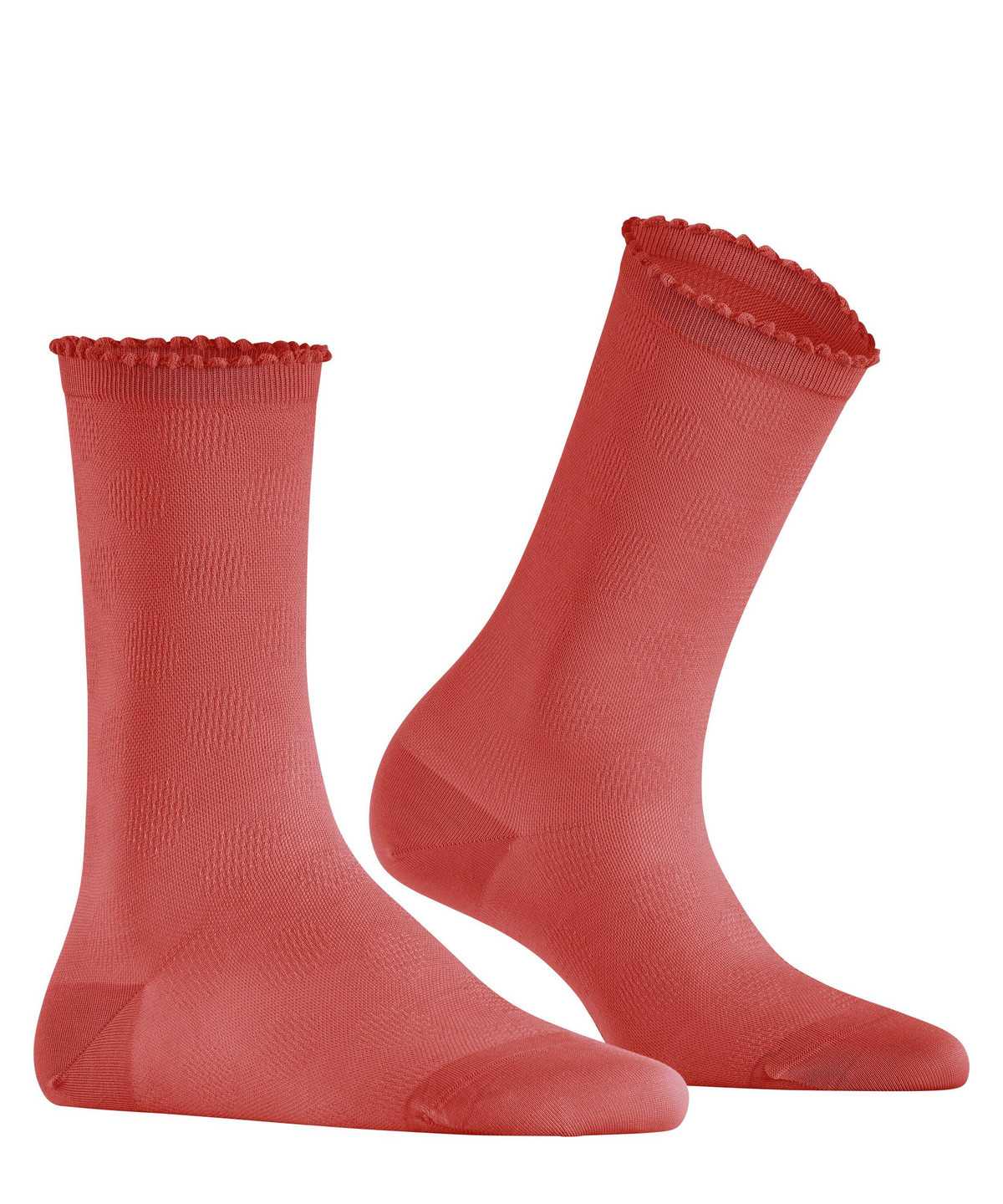 Women Falke Bold Dot Socks Socks Red | NOMURY692