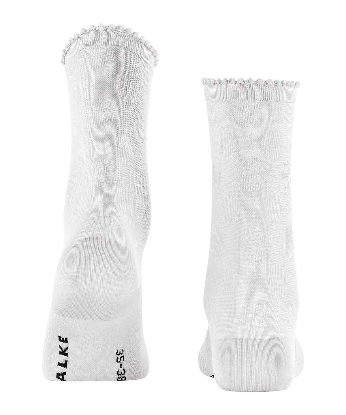 Women Falke Bold Dot Socks Socks White | KBTJLF048