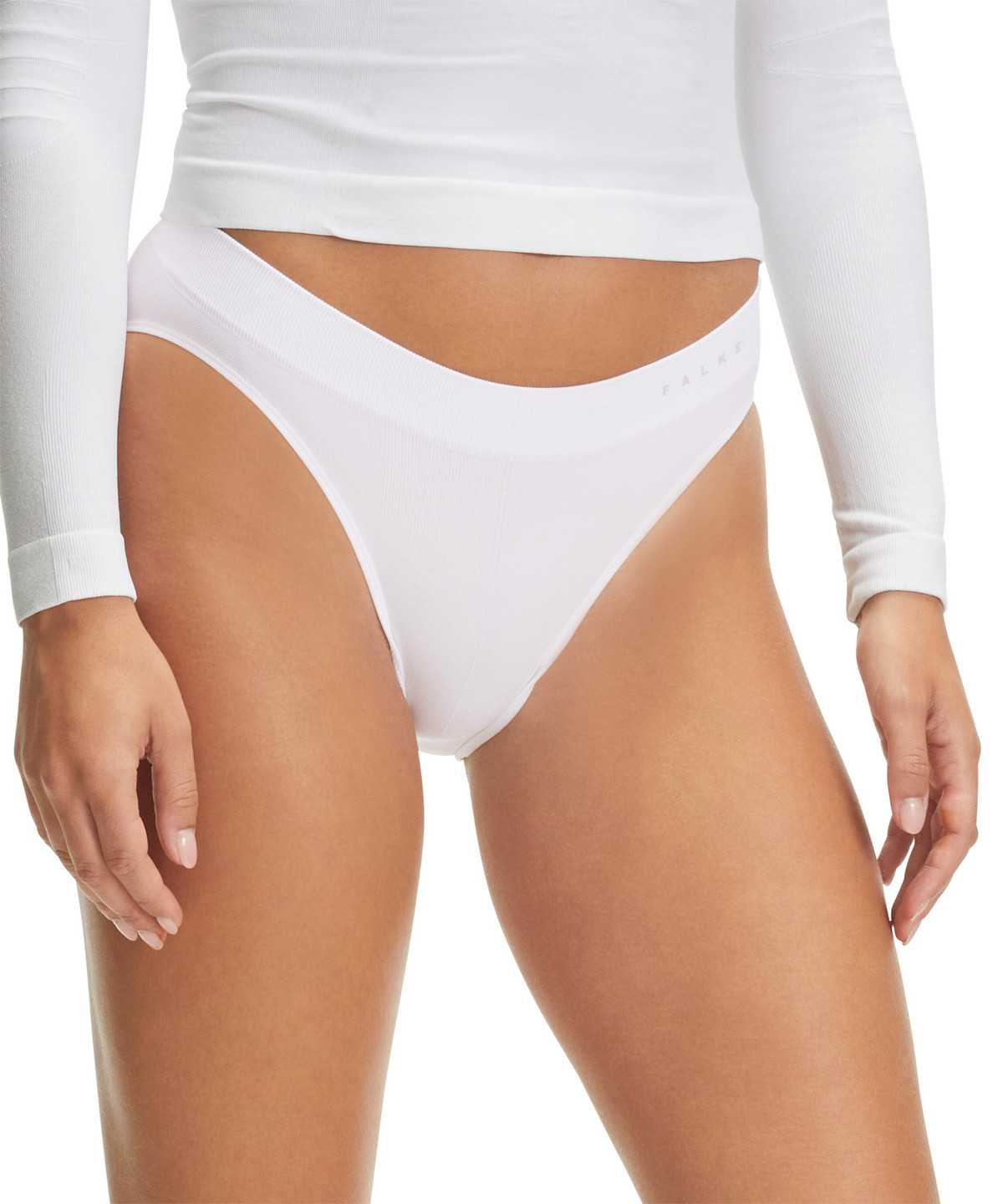 Women Falke Brief Warm Underwear White | MXVNAF625