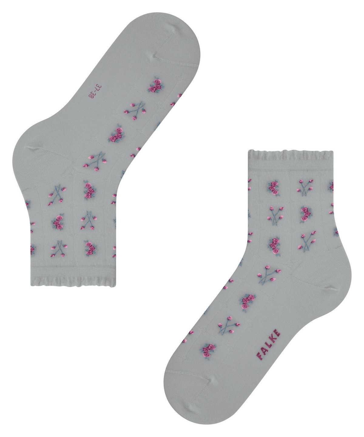 Women Falke Bucolic Short sock Socks Grey | OBVEDH389