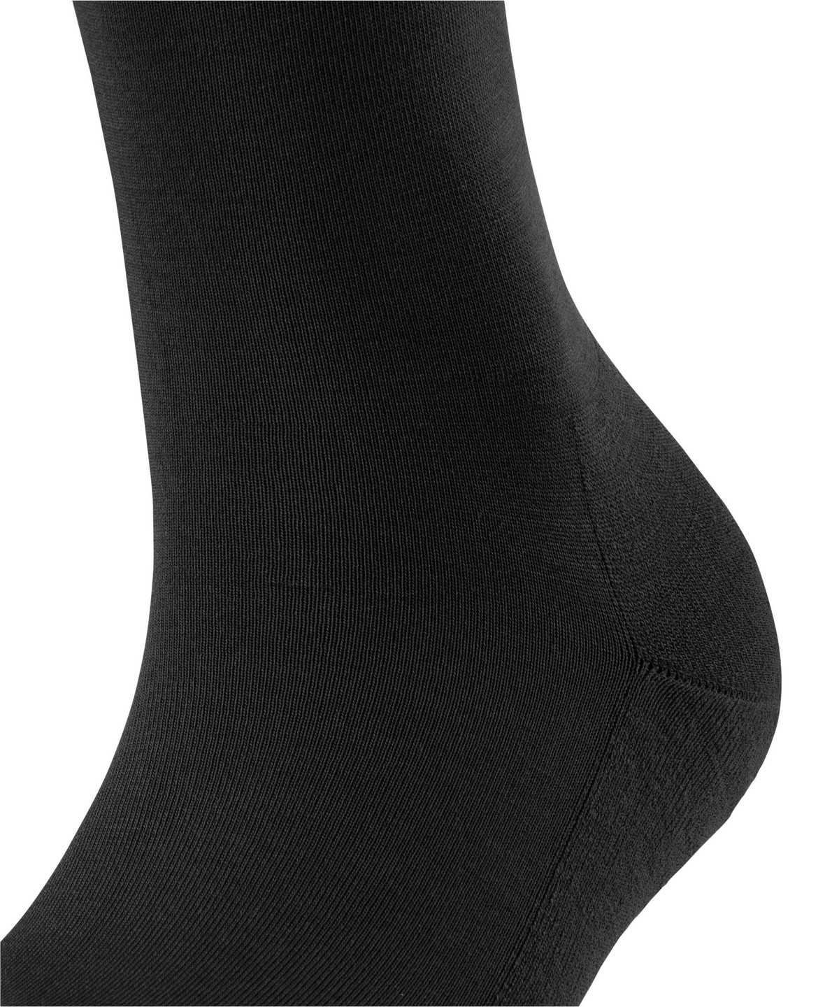 Women Falke ClimaWool Knee-high Socks Socks Black | NTEKWI607