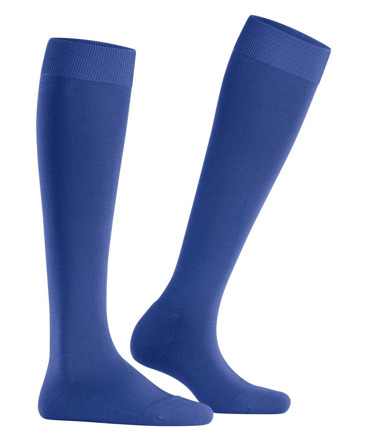 Women Falke ClimaWool Knee-high Socks Socks Blue | CERKUF296