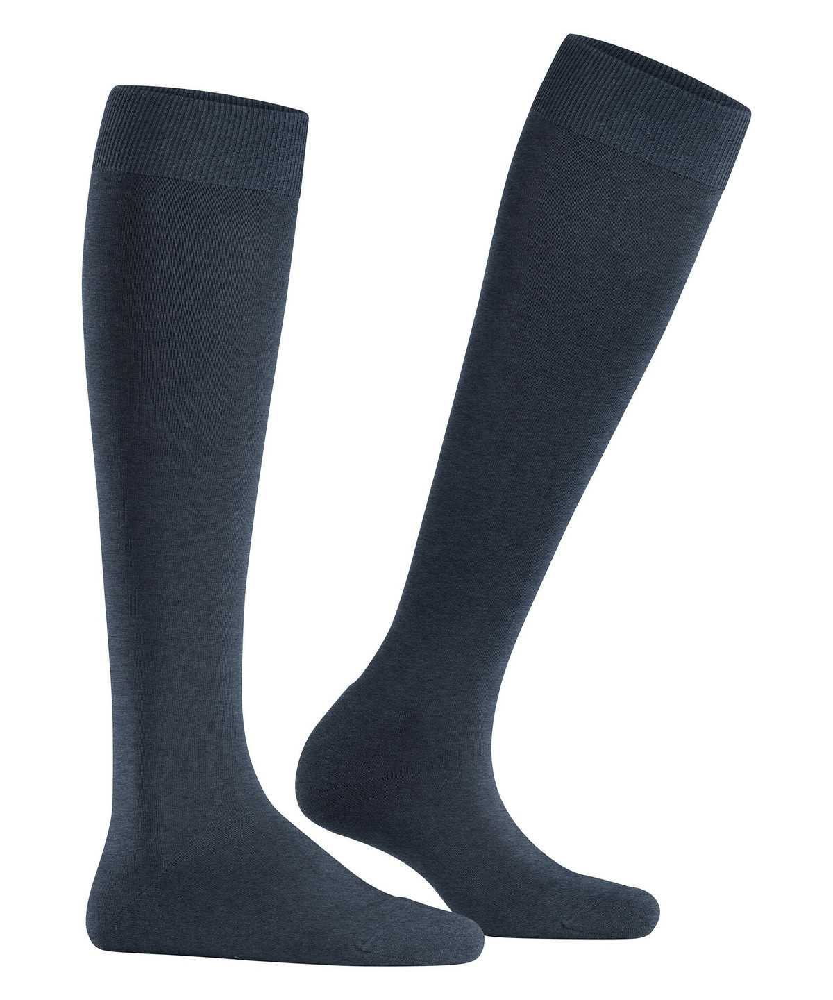 Women Falke ClimaWool Knee-high Socks Socks Blue | VZYXCF091