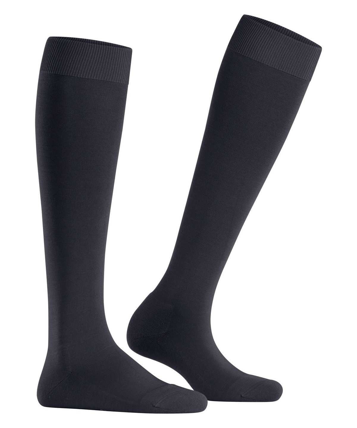 Women Falke ClimaWool Knee-high Socks Socks Blue | OYAVGJ706