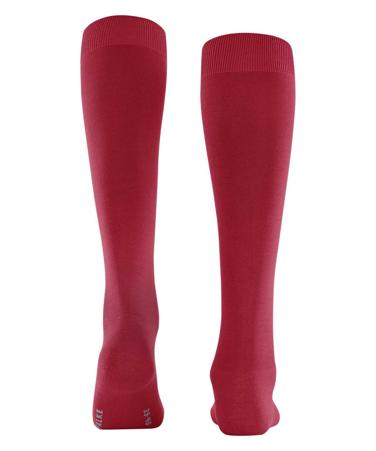 Women Falke ClimaWool Knee-high Socks Socks Red | ODMZPL684