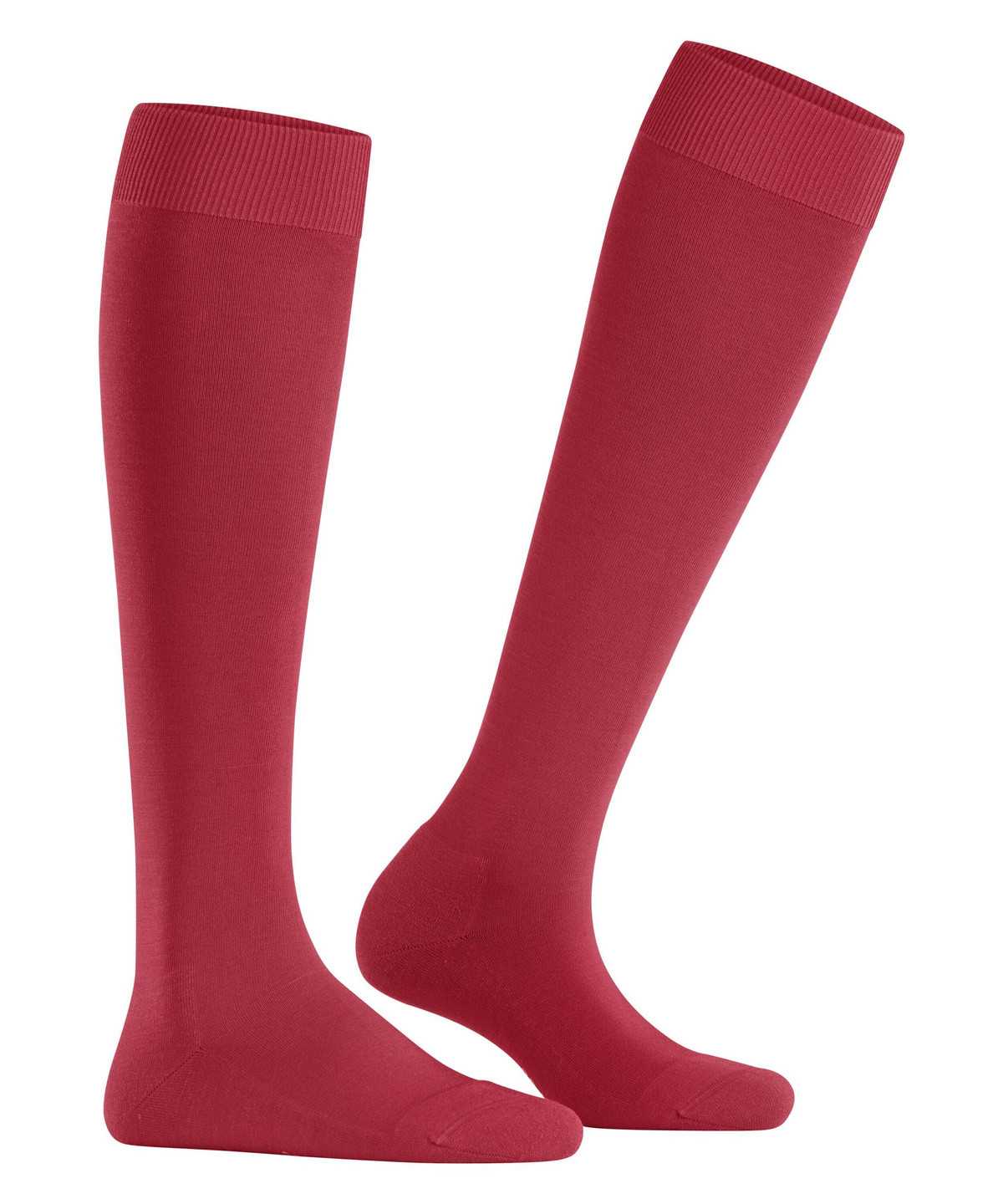 Women Falke ClimaWool Knee-high Socks Socks Red | ODMZPL684