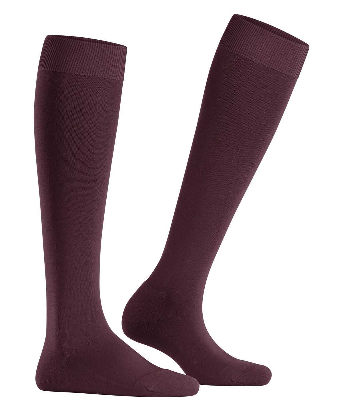 Women Falke ClimaWool Knee-high Socks Socks Red | POFSGQ945