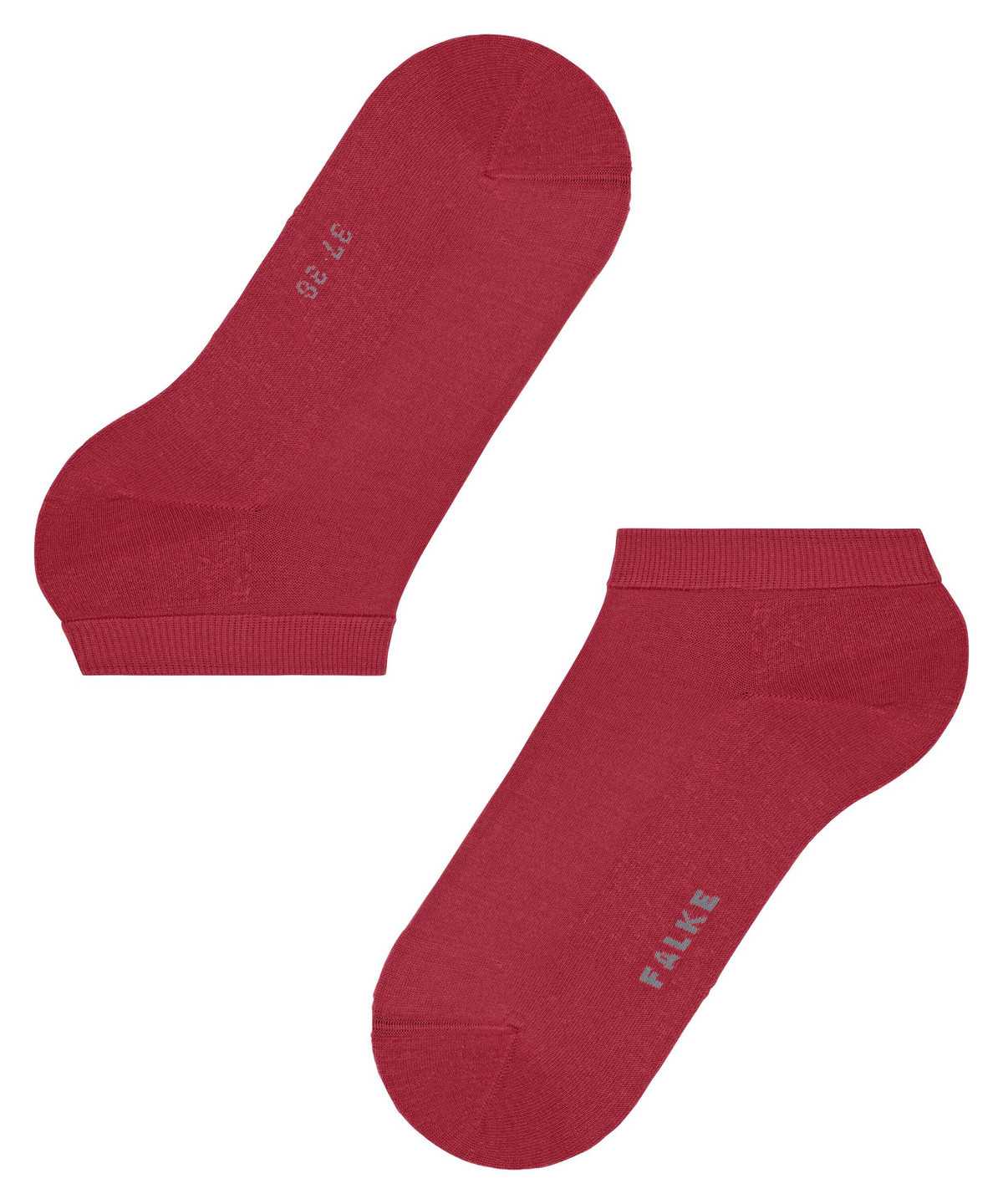 Women Falke ClimaWool Sneaker socks Socks Red | VAQCYO049