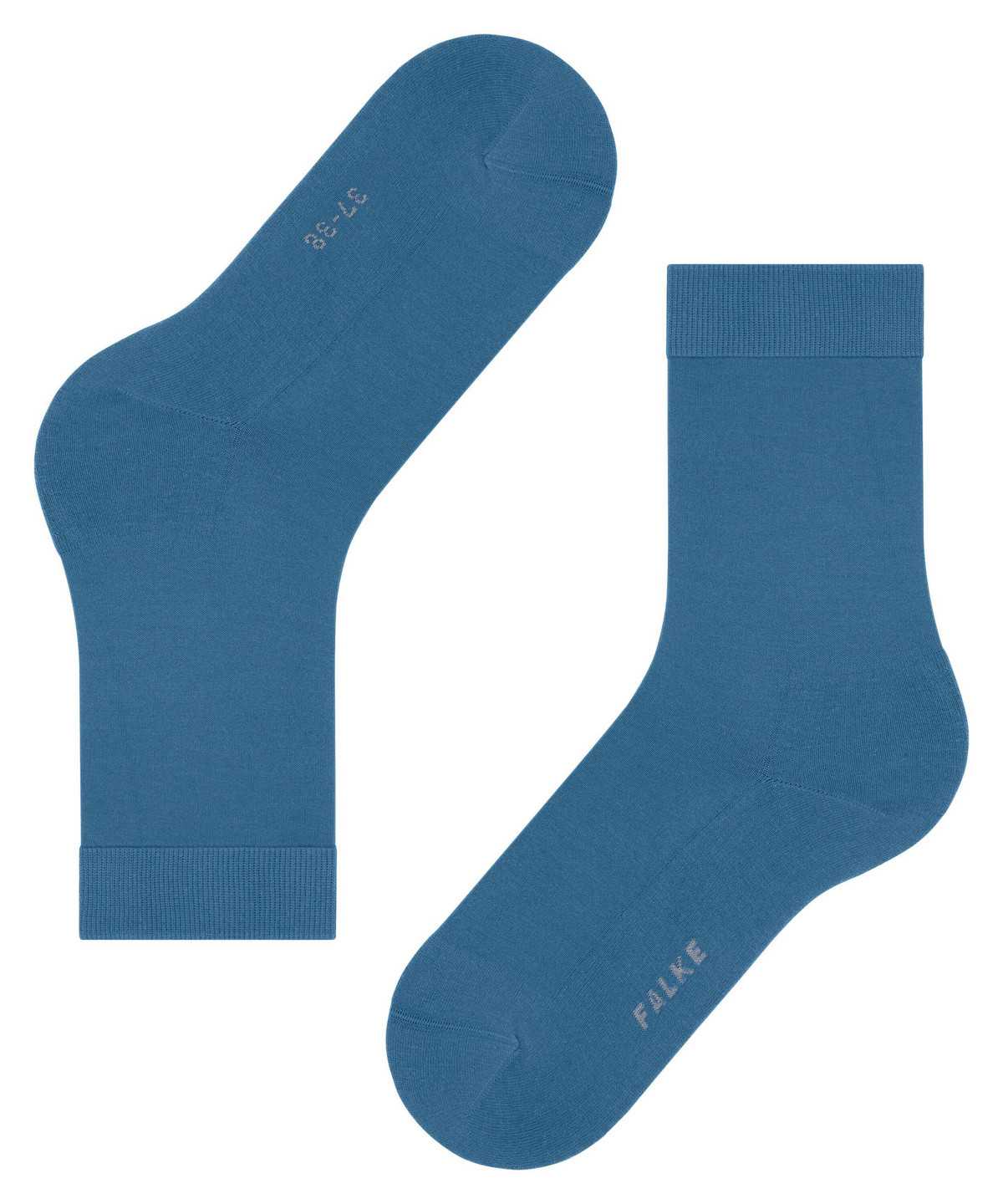 Women Falke ClimaWool Socks Socks Blue | CMUQHD896