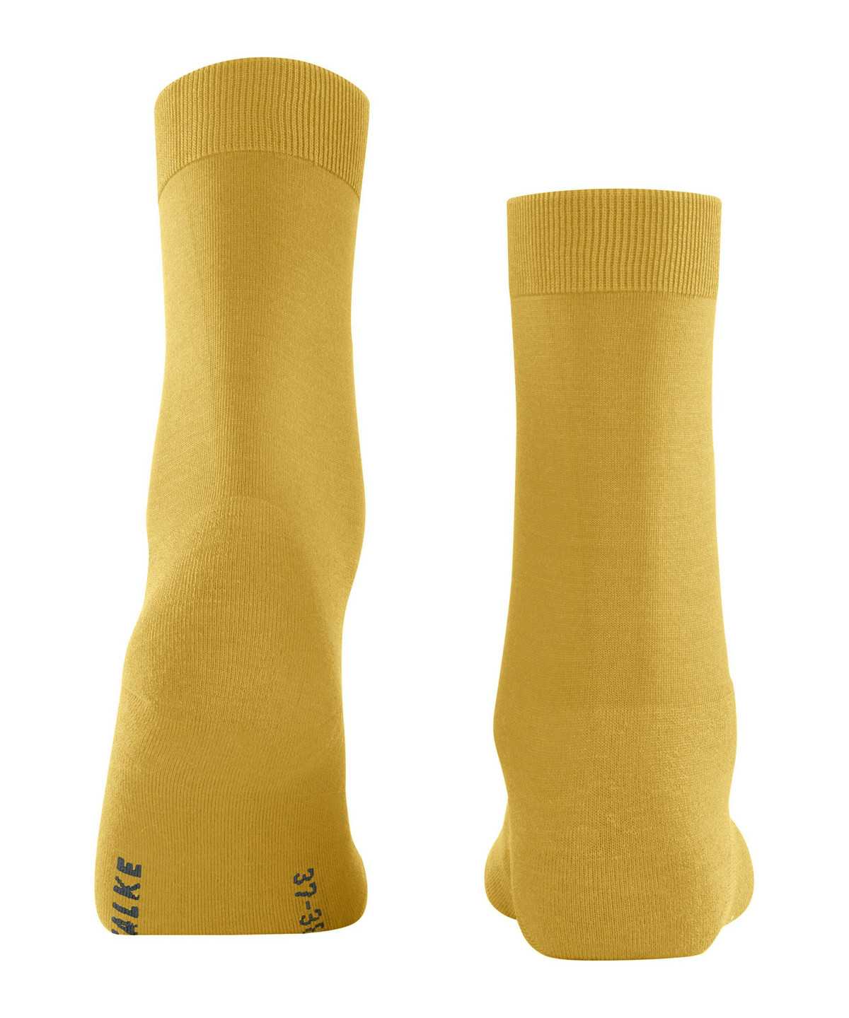 Women Falke ClimaWool Socks Socks Yellow | OPXVUW826