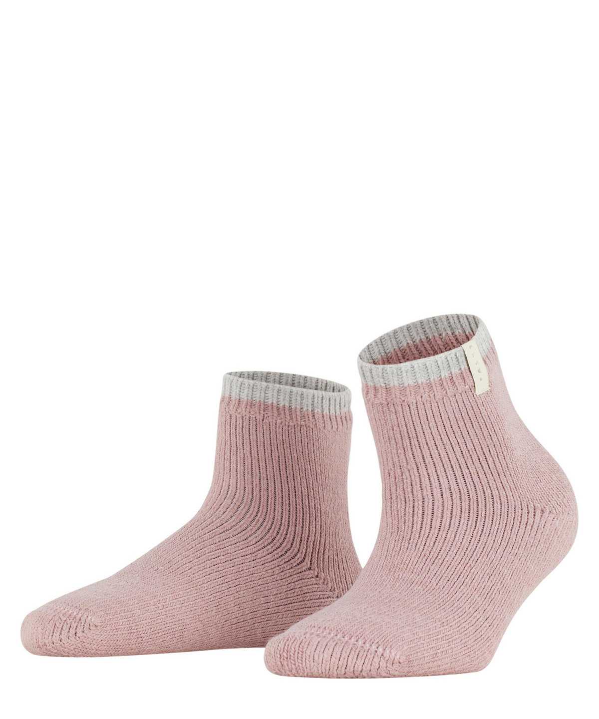 Women Falke Cosy Plush Short sock Socks Rose | STJDAG394