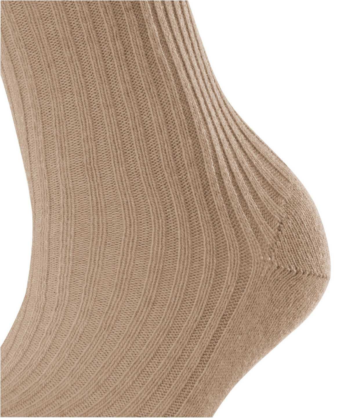 Women Falke Cosy Wool Boot Socks Socks Brown | QRVYPD610