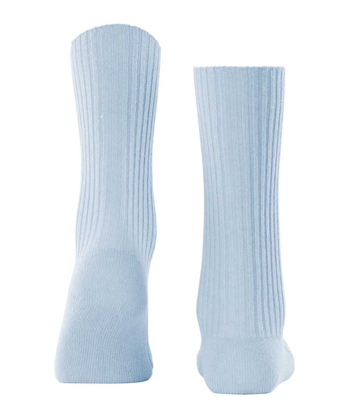 Women Falke Cosy Wool Boot Socks Socks Blue | NMKYIV673