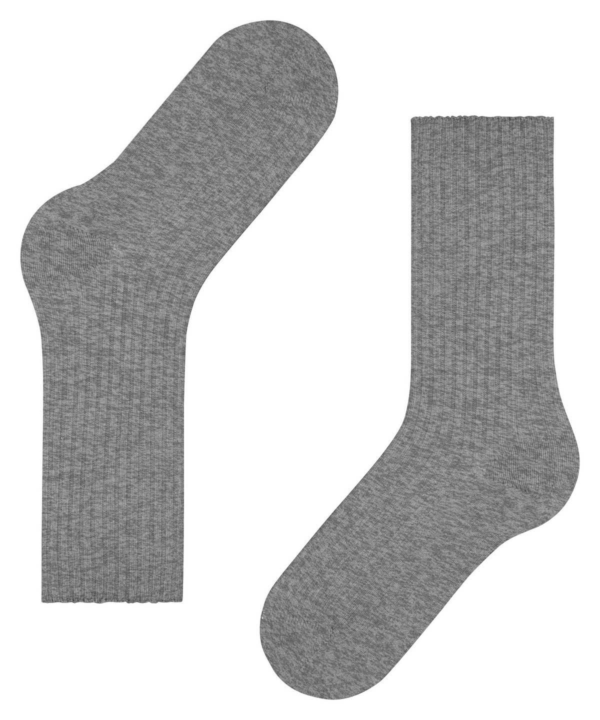 Women Falke Cosy Wool Boot Socks Socks Grey | HOKMIG738