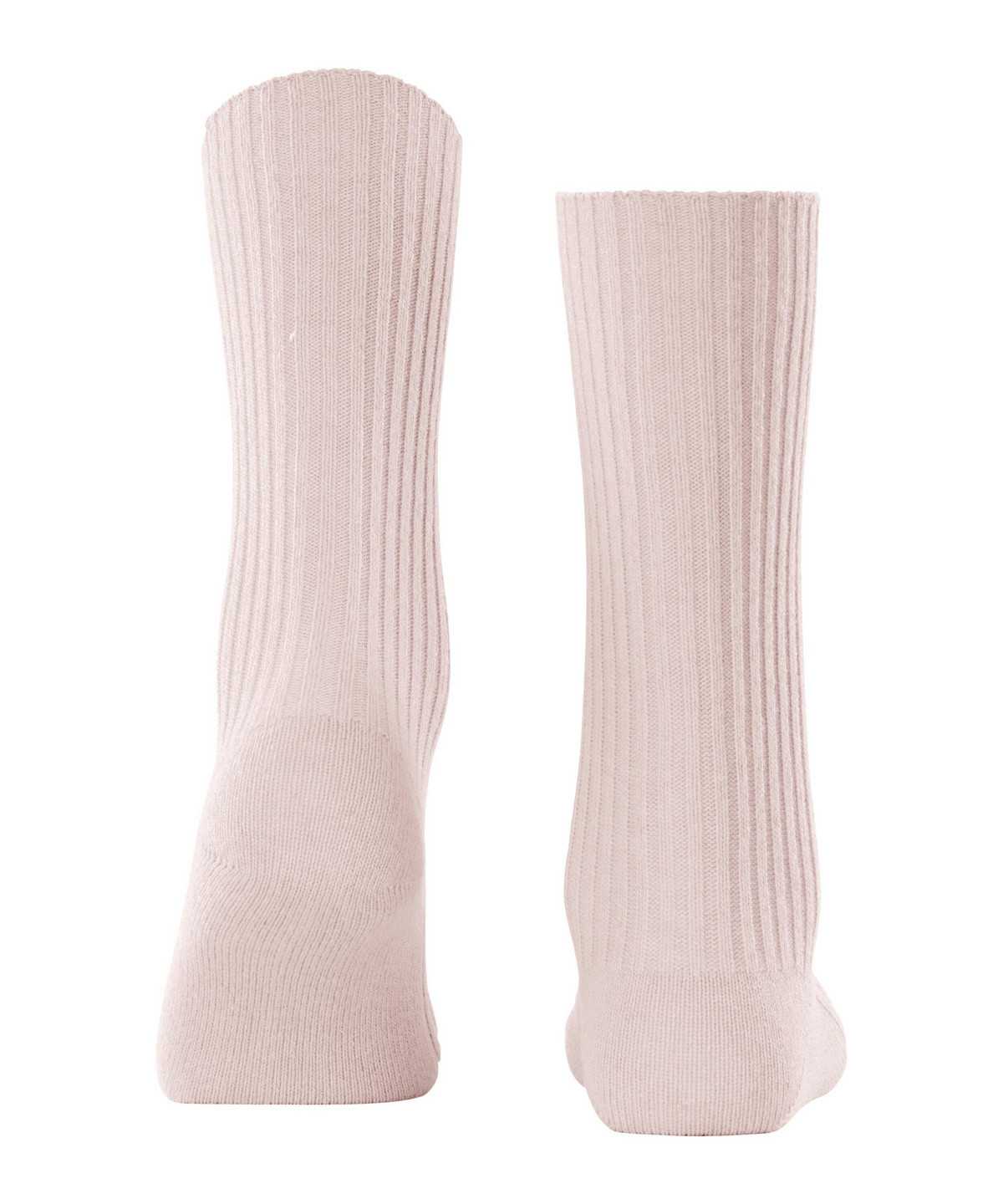 Women Falke Cosy Wool Boot Socks Socks Rose | IDMTZB268