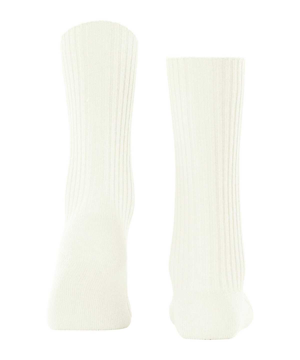 Women Falke Cosy Wool Boot Socks Socks White | NKIJTZ473