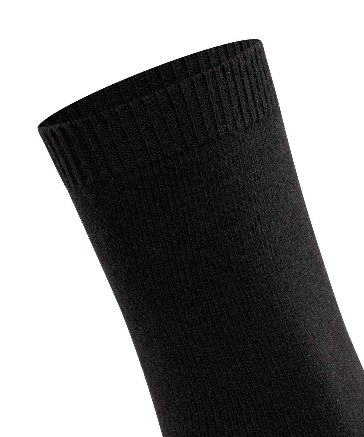 Women Falke Cosy Wool Socks Socks Black | EAHYFP379