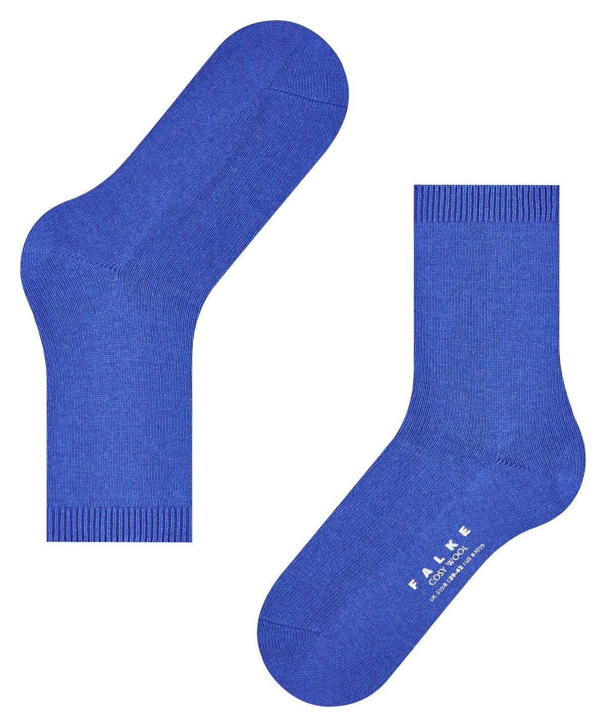 Women Falke Cosy Wool Socks Socks Blue | XQOUHM803