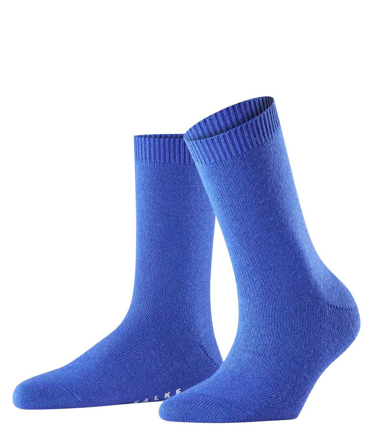 Women Falke Cosy Wool Socks Socks Blue | XQOUHM803