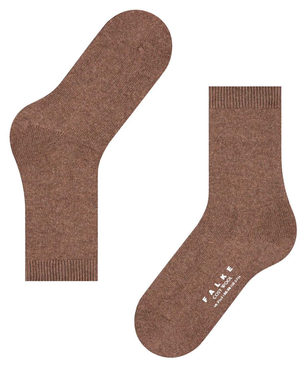 Women Falke Cosy Wool Socks Socks Brown | JRTYZB903