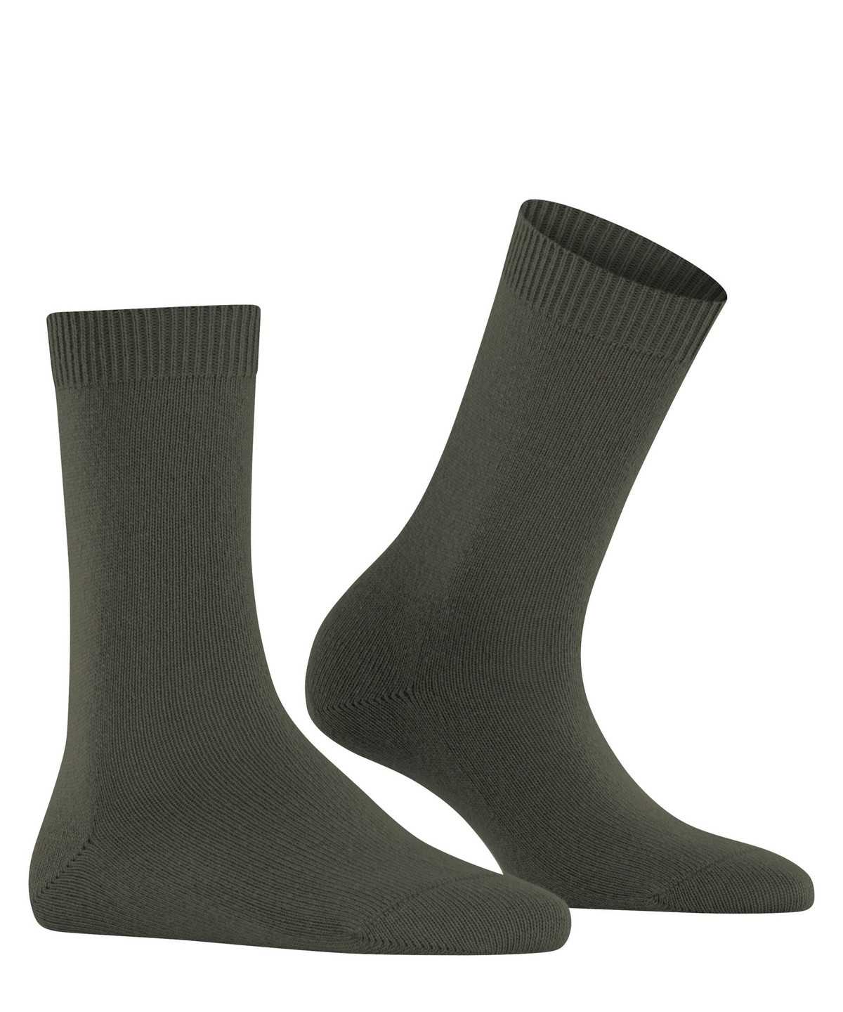 Women Falke Cosy Wool Socks Socks Green | WOPILN674