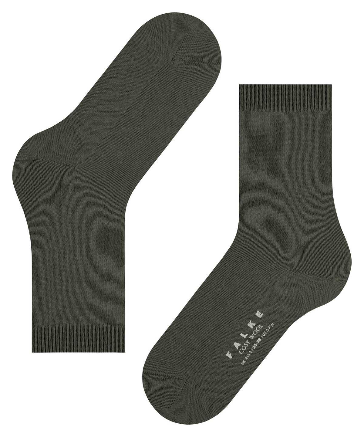 Women Falke Cosy Wool Socks Socks Green | WOPILN674