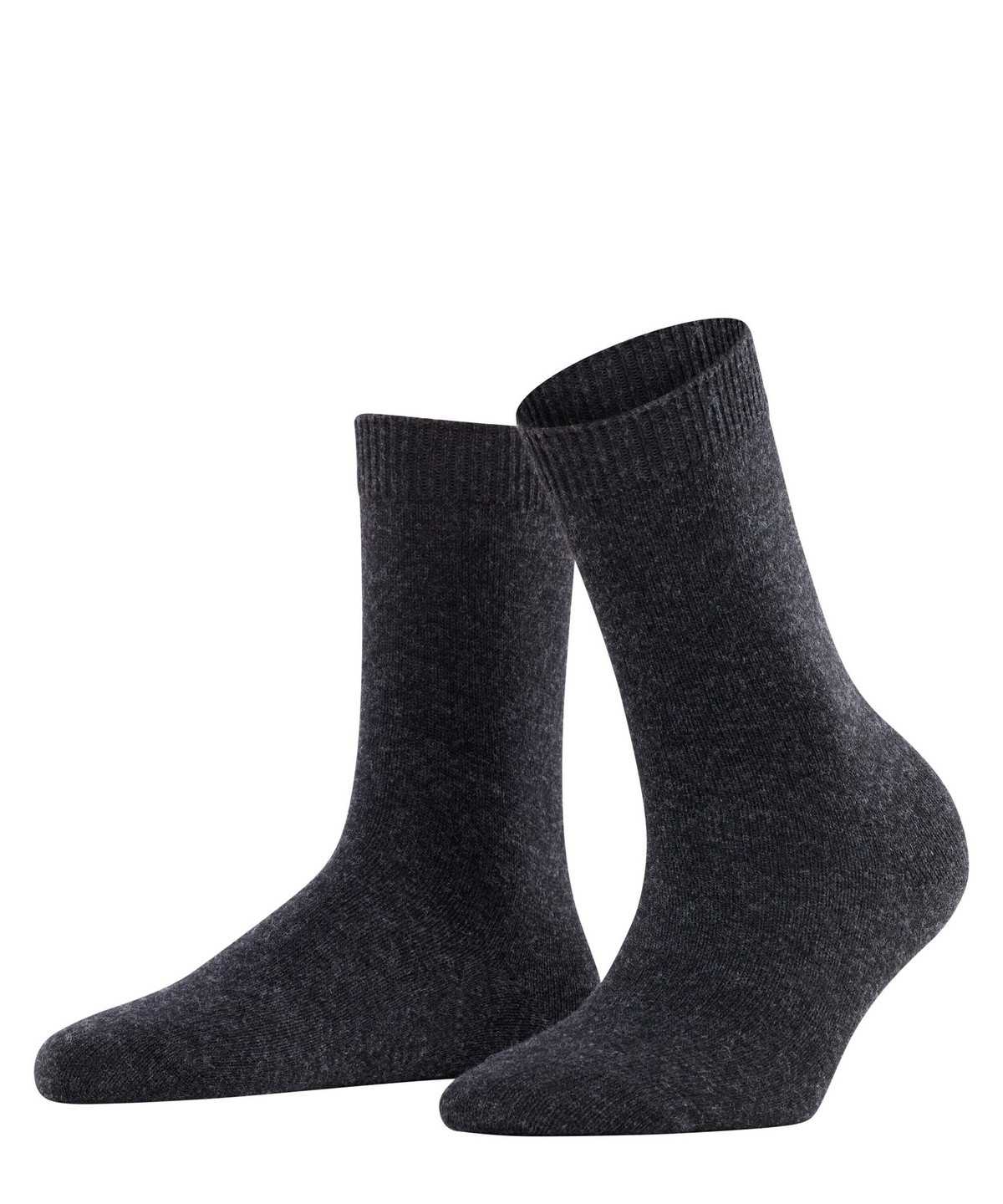 Women Falke Cosy Wool Socks Socks Grey | ZLQFPX348