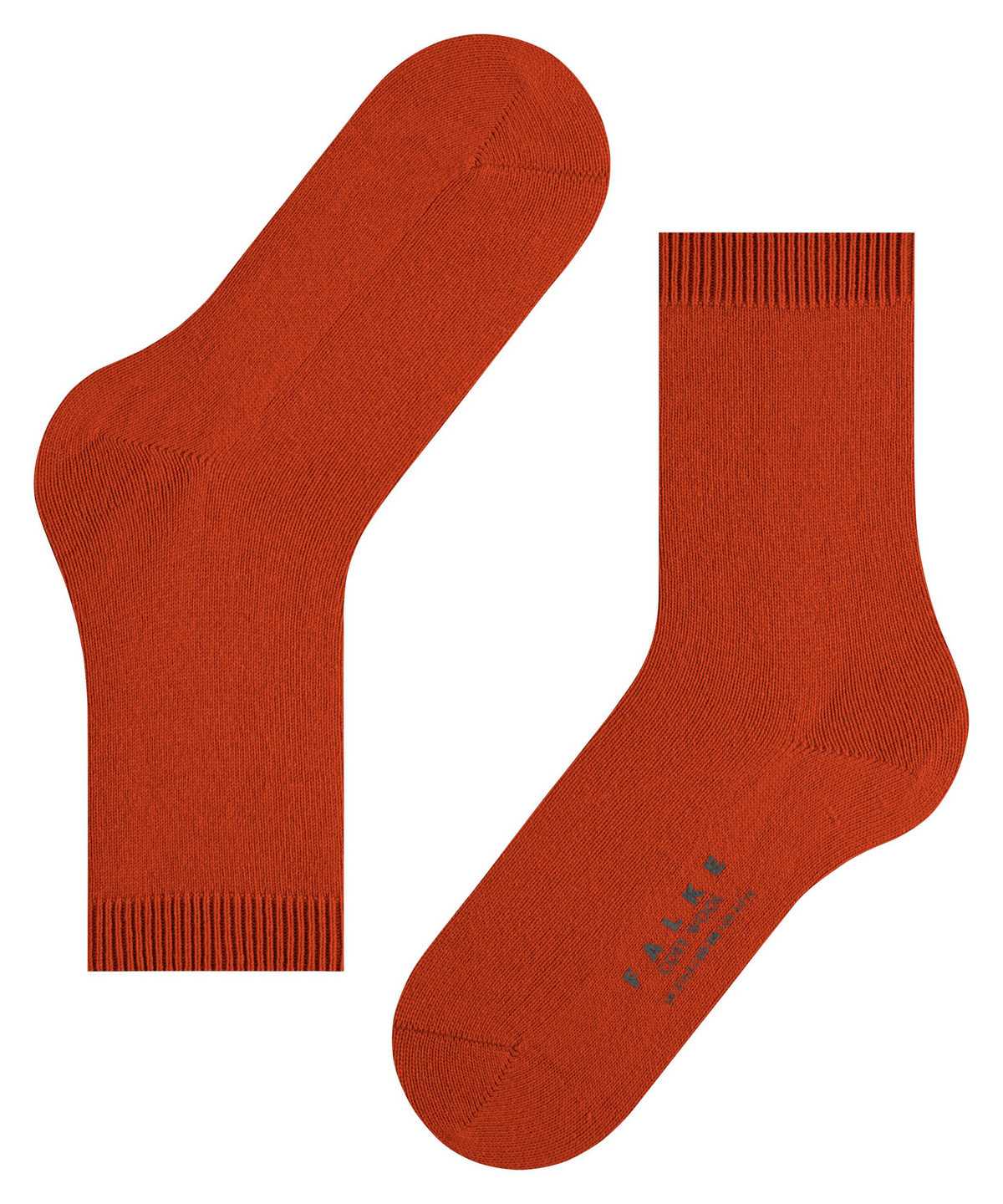 Women Falke Cosy Wool Socks Socks Orange | NCLIEY061