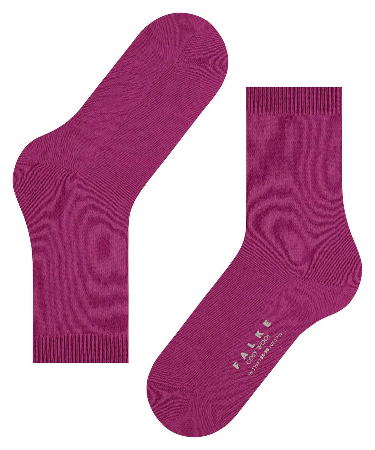 Women Falke Cosy Wool Socks Socks Red | BEYLJM213