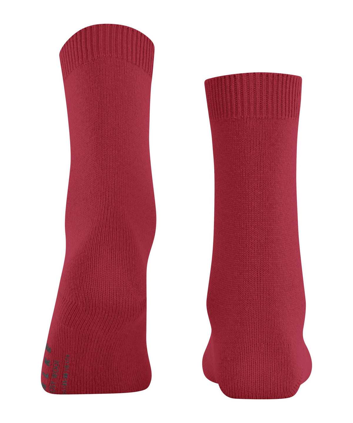 Women Falke Cosy Wool Socks Socks Red | NDHROI041