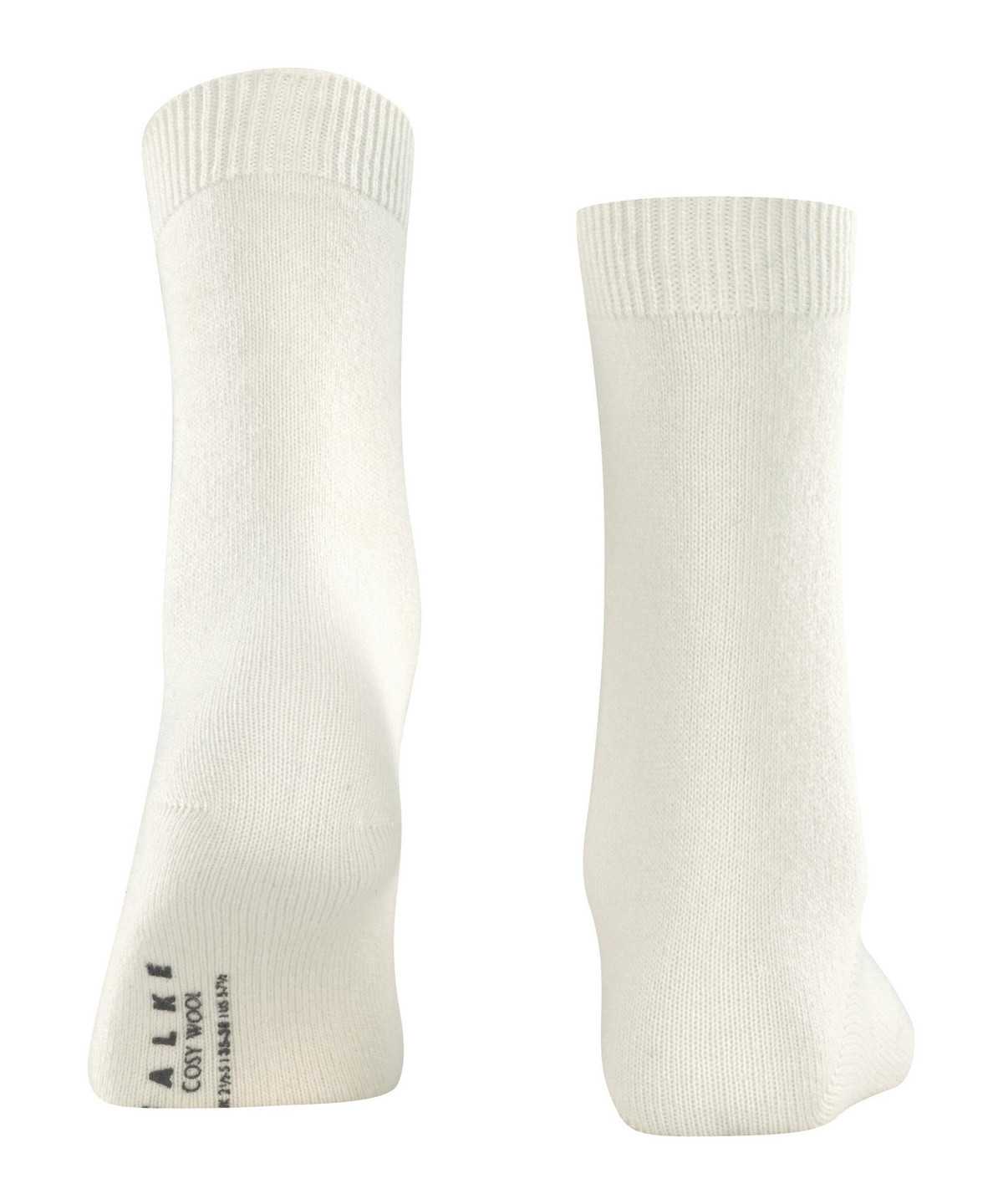 Women Falke Cosy Wool Socks Socks White | KWQPBX586