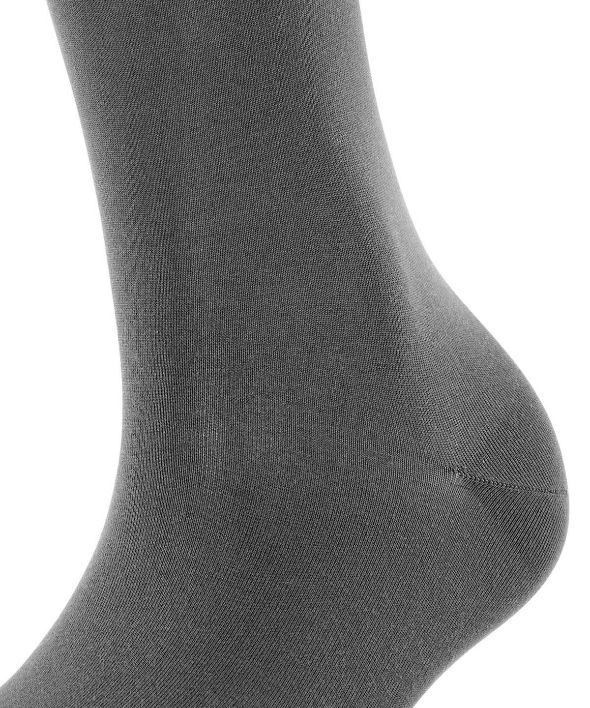 Women Falke Cotton Touch Knee-high Socks Socks Grey | RNFOPK692