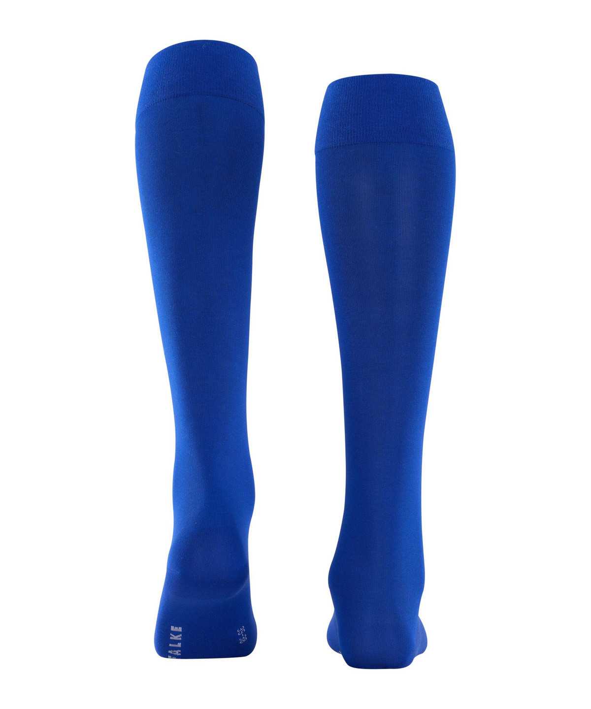 Women Falke Cotton Touch Knee-high Socks Socks Blue | PQNJLC793