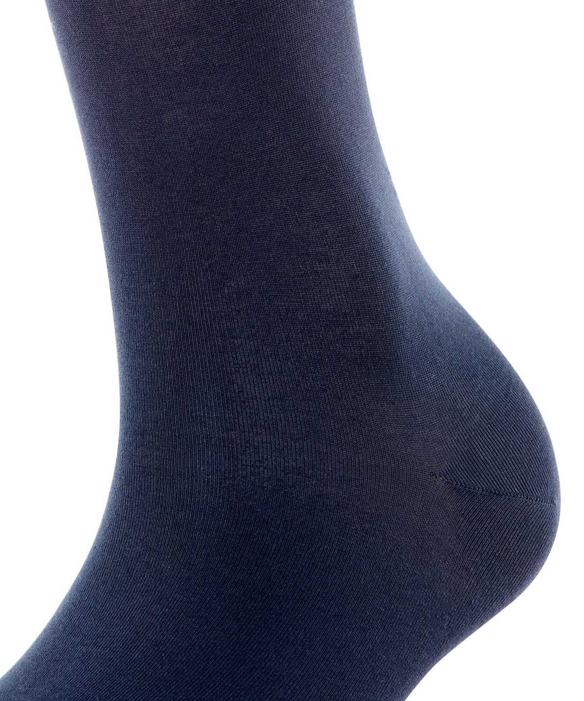 Women Falke Cotton Touch Knee-high Socks Socks Blue | APUMZJ678