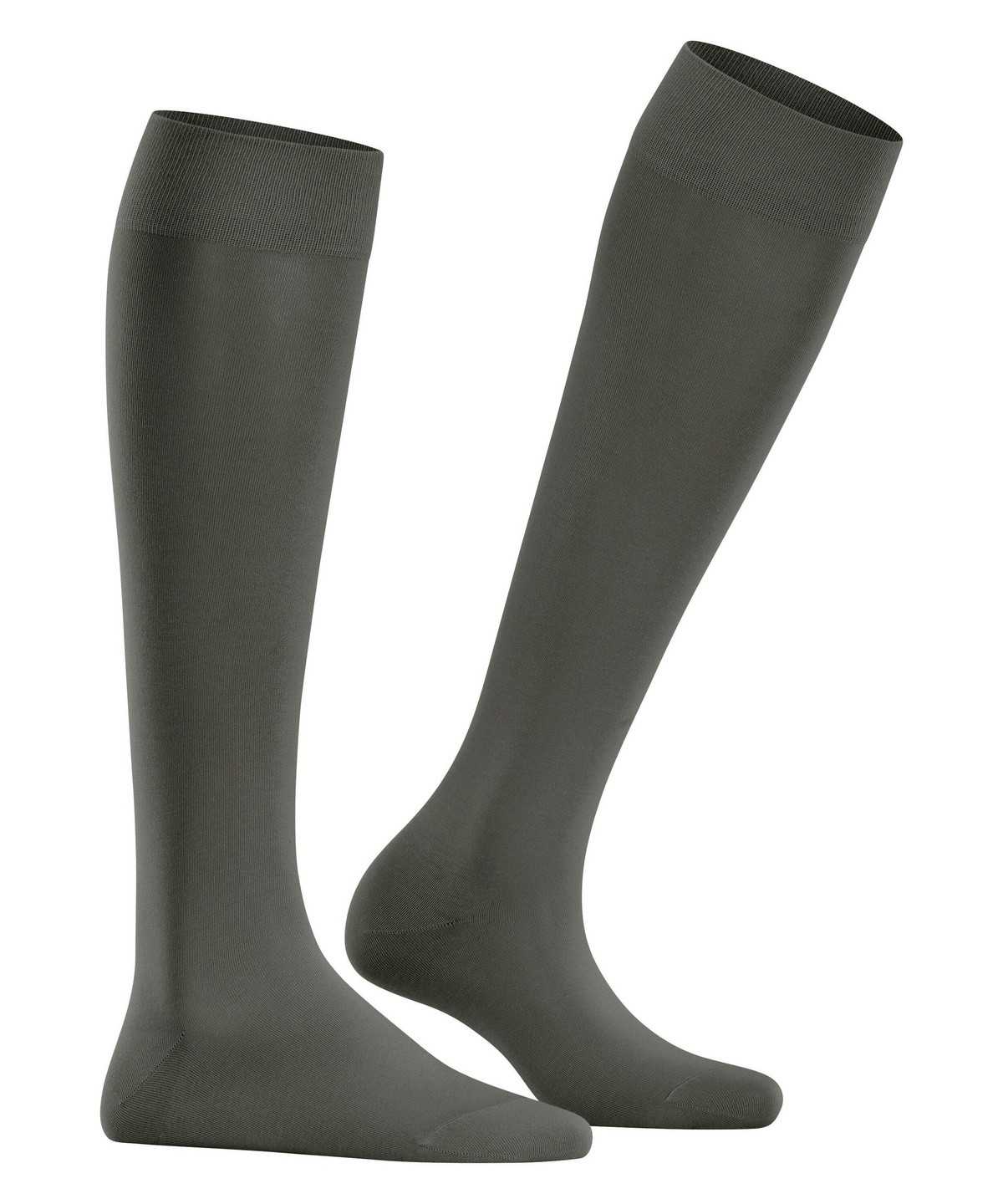 Women Falke Cotton Touch Knee-high Socks Socks Green | HSNRLZ428