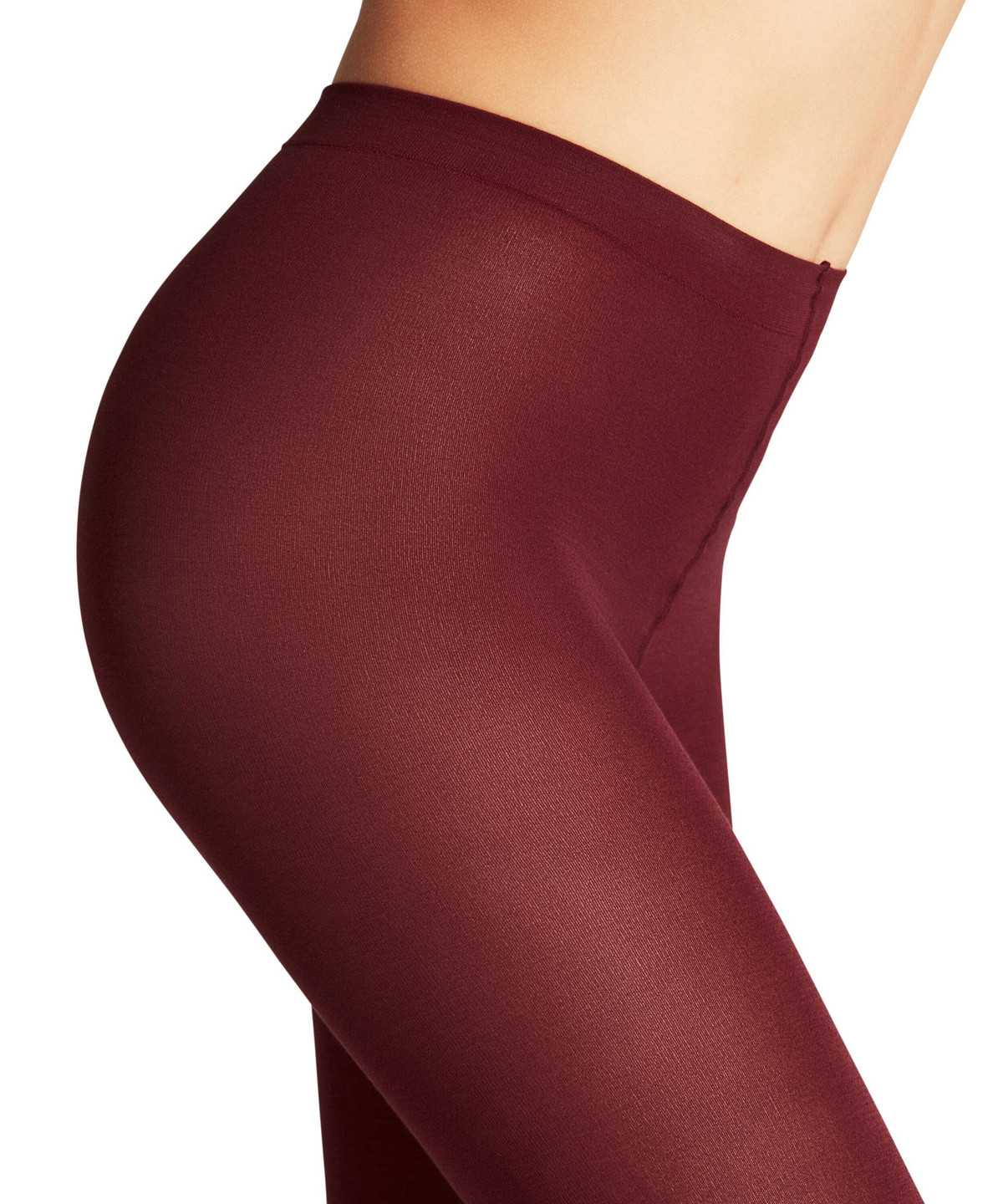 Women Falke Cotton Touch Leggings Leggings Red | SDCMNB402