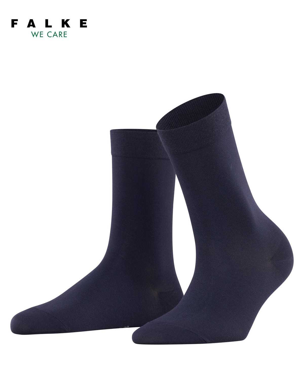 Women Falke Cotton Touch Socks Socks Blue | LETAUS580