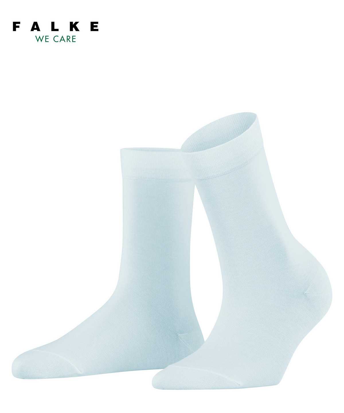 Women Falke Cotton Touch Socks Socks Blue | RYPNWV869