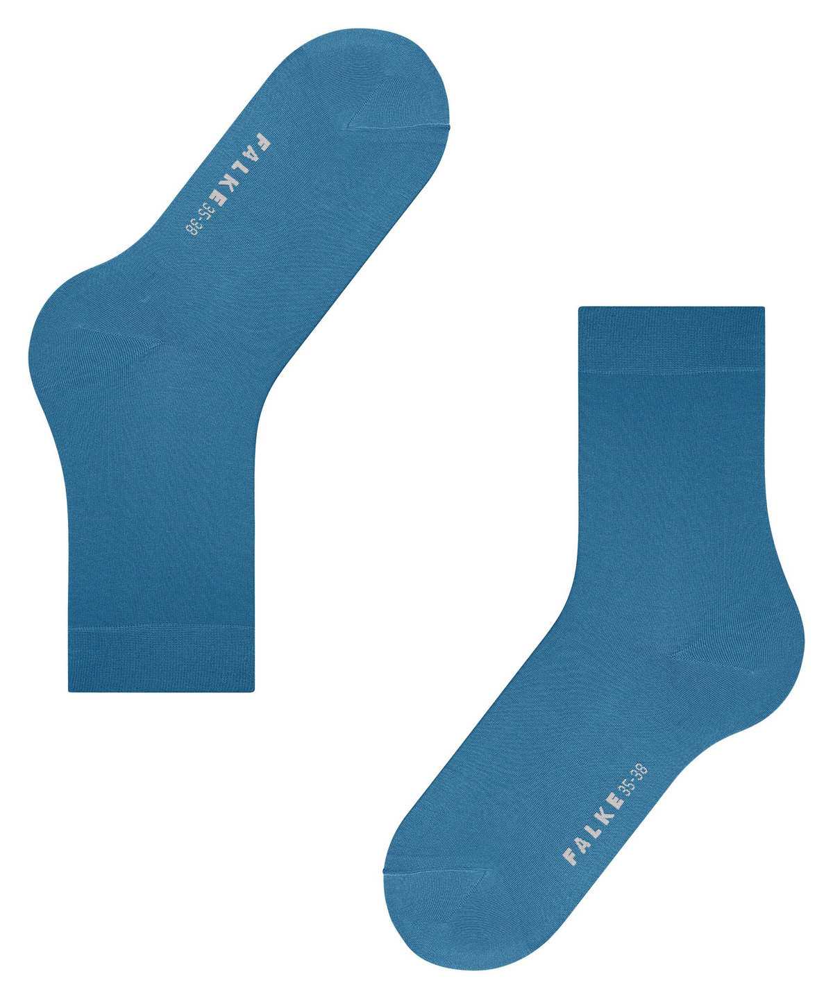 Women Falke Cotton Touch Socks Socks Blue | CYFWGT587