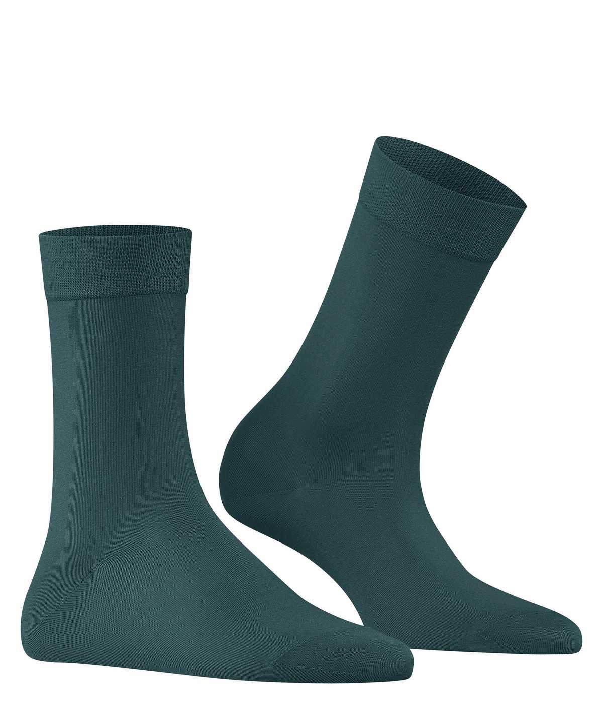 Women Falke Cotton Touch Socks Socks Green | SCORTG625