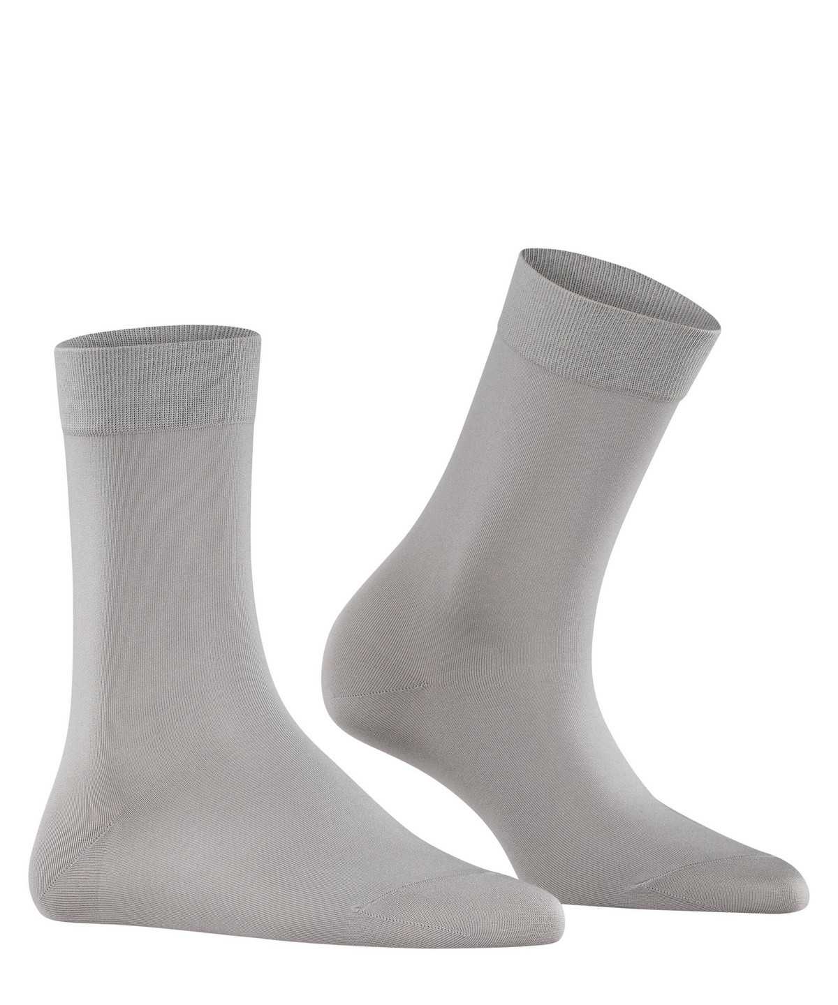 Women Falke Cotton Touch Socks Socks Grey | DHFGLB428