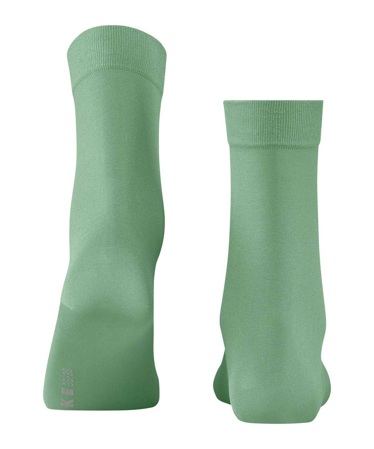 Women Falke Cotton Touch Socks Socks Green | QTHCUV954