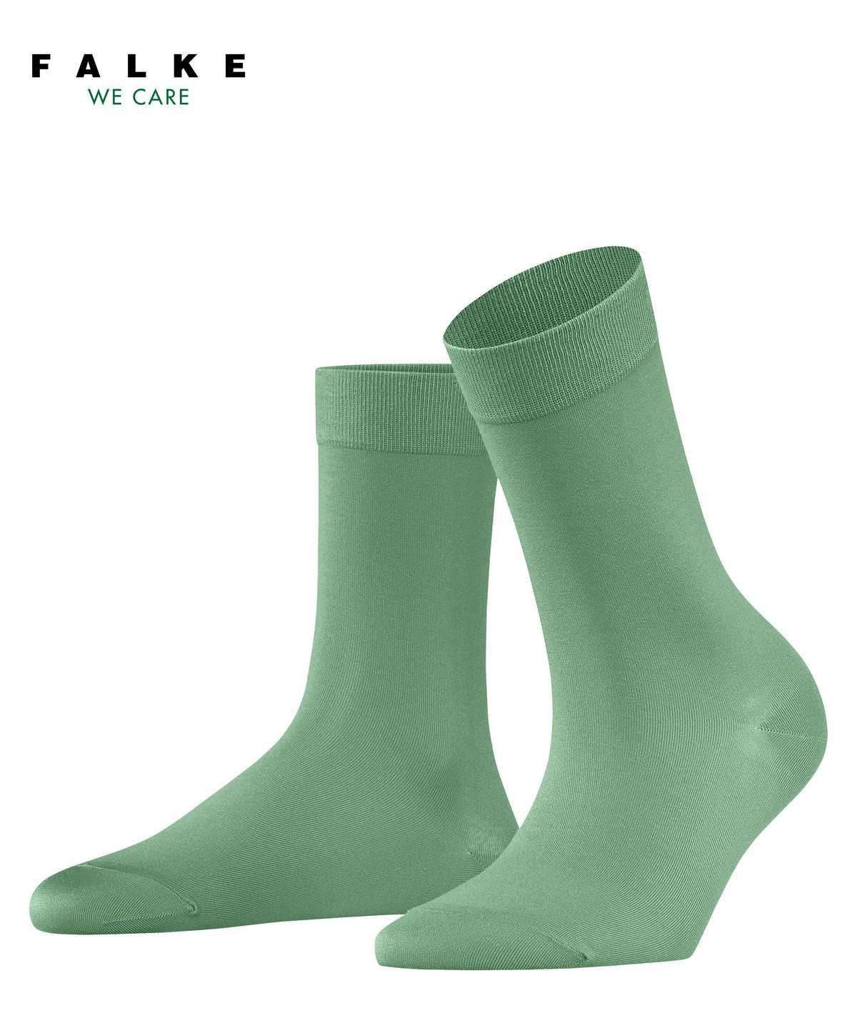 Women Falke Cotton Touch Socks Socks Green | QTHCUV954