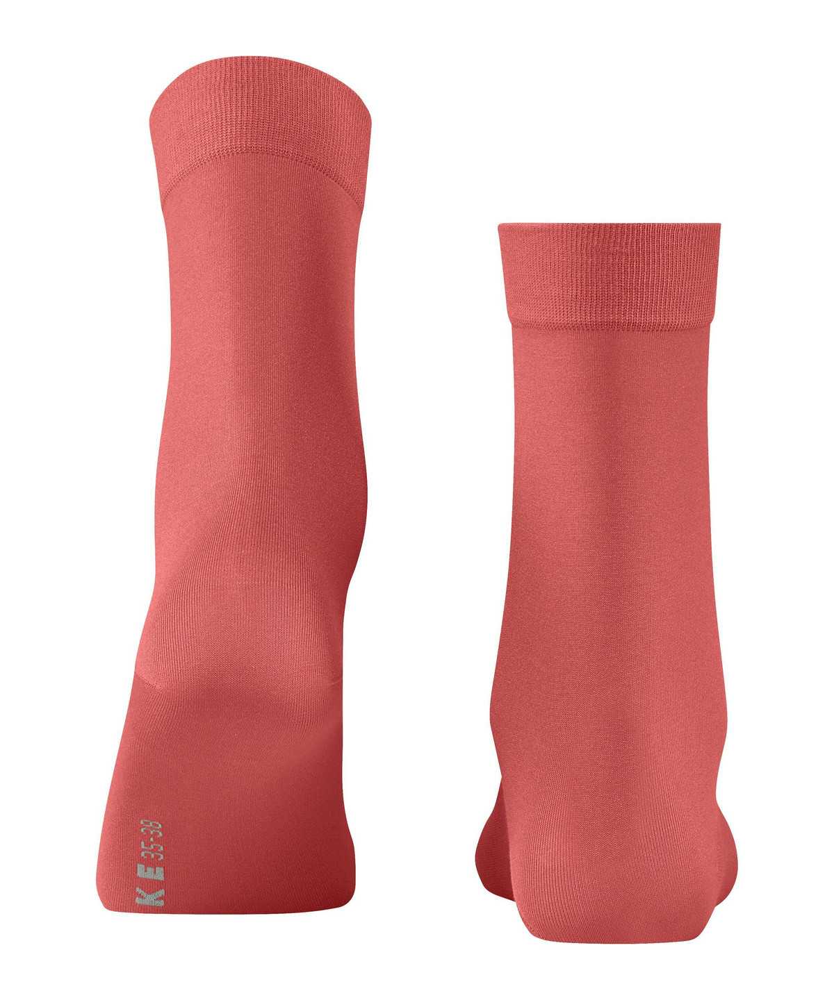 Women Falke Cotton Touch Socks Socks Red | TOBHUA280